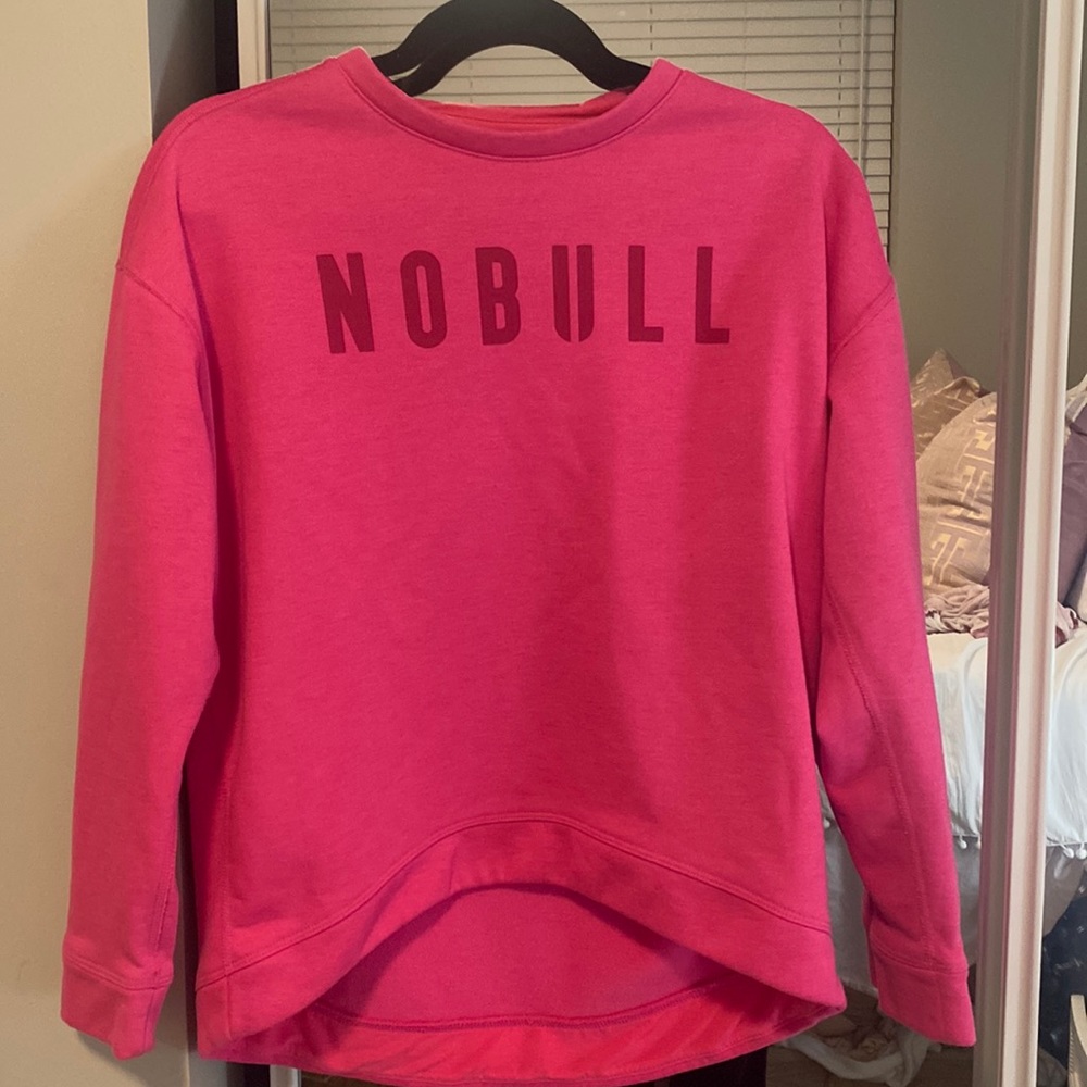 No bull pink sweatshirt